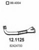LANCIA 82424700 Exhaust Pipe